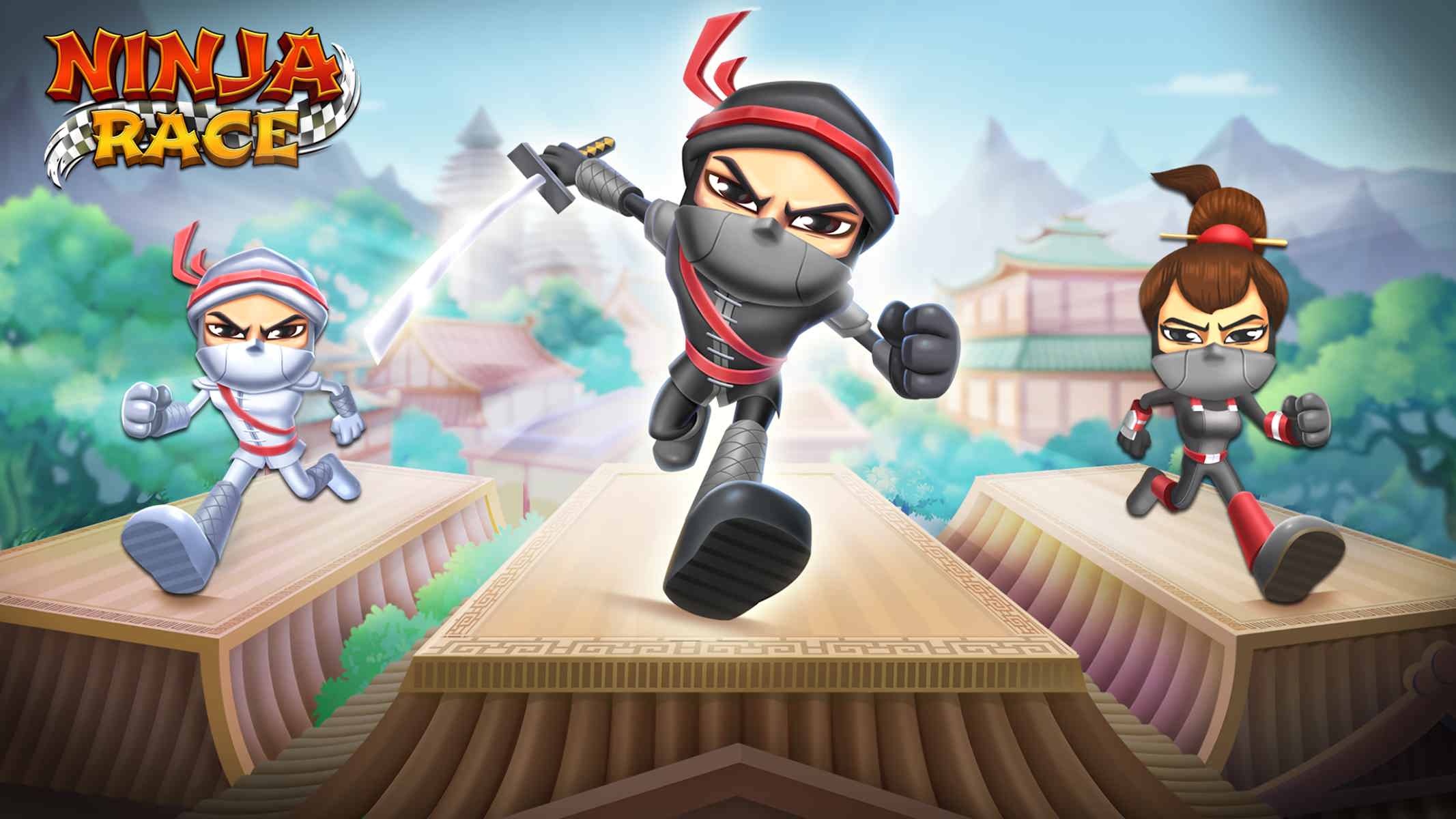 دانلود Ninja Race – Fun Run Multiplayer v1.05 – بازی مسابقات نینجاها اندروید