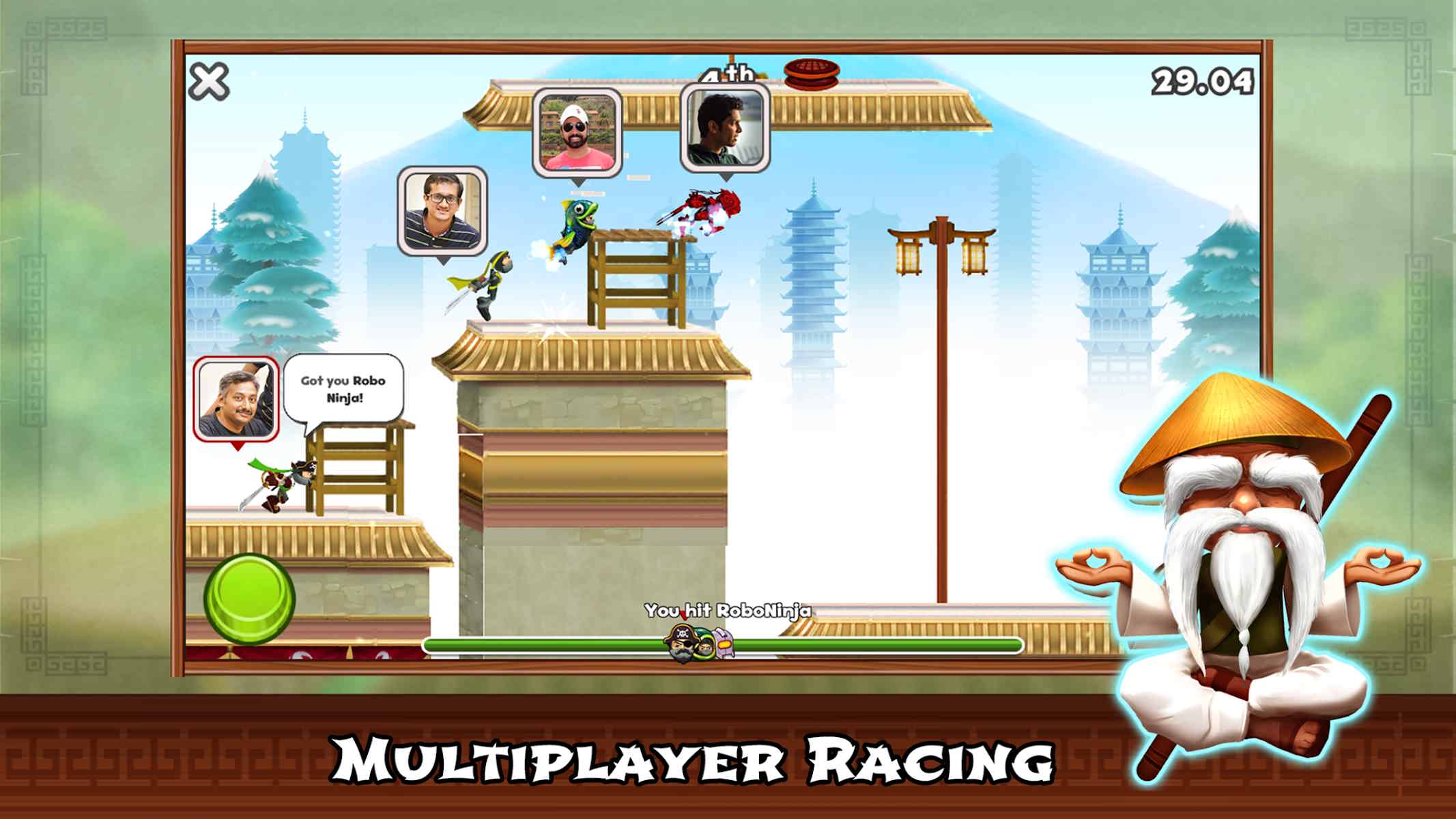 دانلود Ninja Race – Fun Run Multiplayer v1.05 – بازی مسابقات نینجاها اندروید