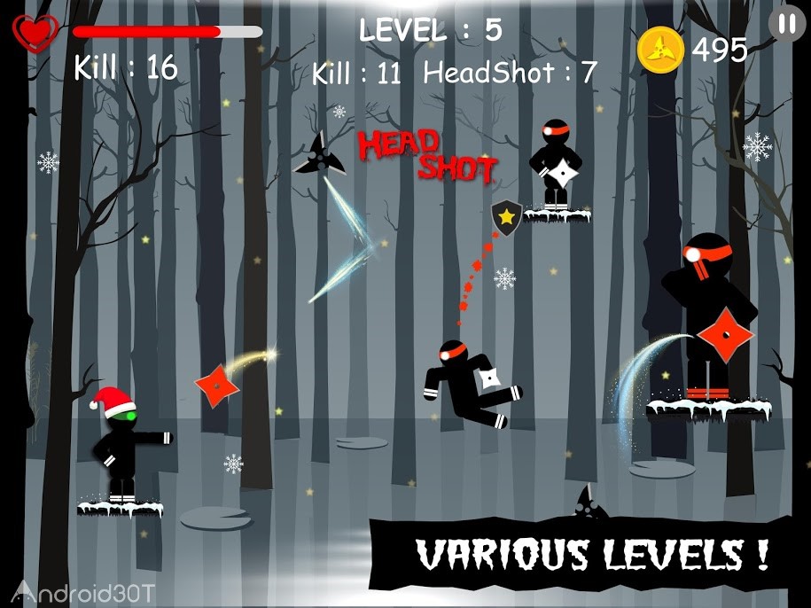 دانلود Ninja: Samurai Shadow Fight 1.001 – بازی نقش آفرینی نینجا سامورایی اندروید