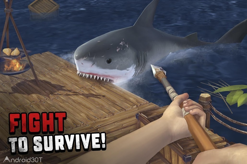 دانلود Ocean Nomad Raft Survival 1.0 – بازی بقاء در اقیانوس اندروید