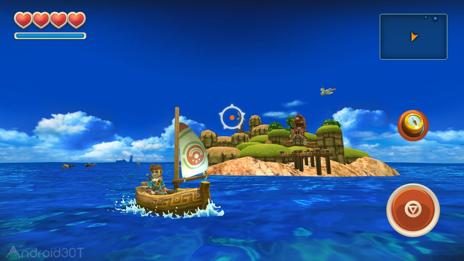 دانلود Oceanhorn 1.1.8 – بازی مهیج شاخ اقیانوس اندروید