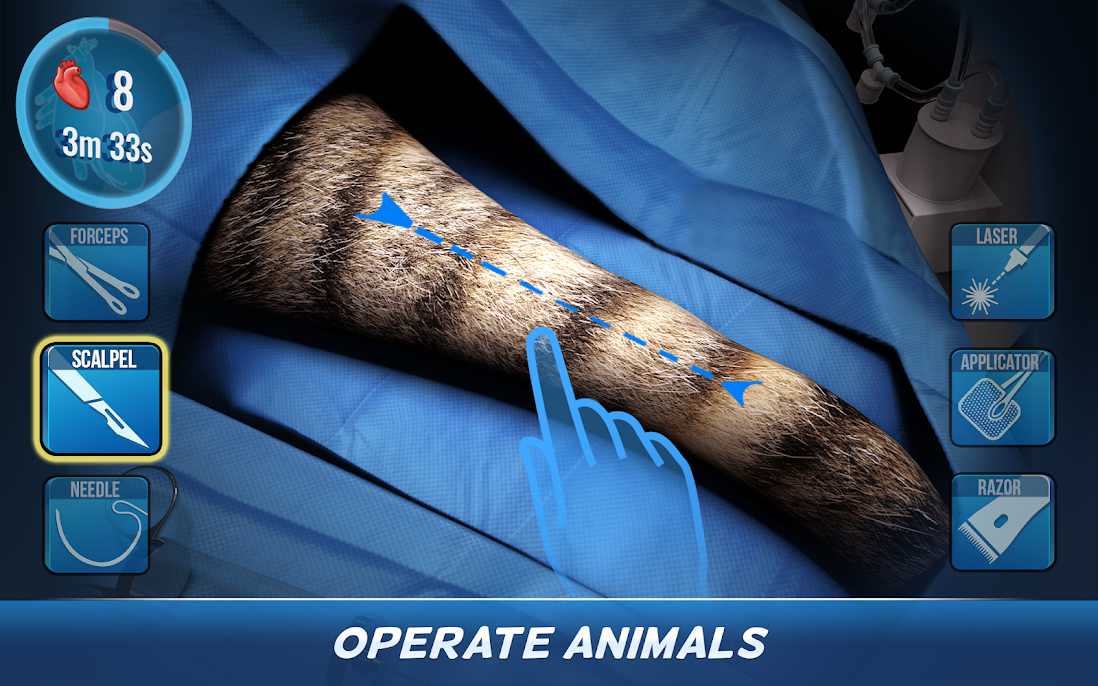 دانلود Operate Now: Animal Hospital 1.11.7 – بازی بیمارستان حیوانات اندروید