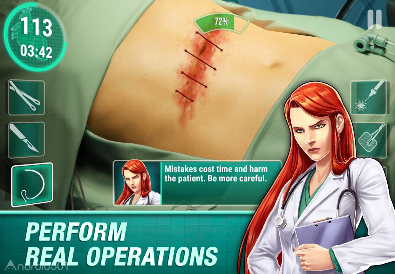 دانلود Operate Now: Hospital 1.42.3 – بازی جذاب عمل جراحی اندروید