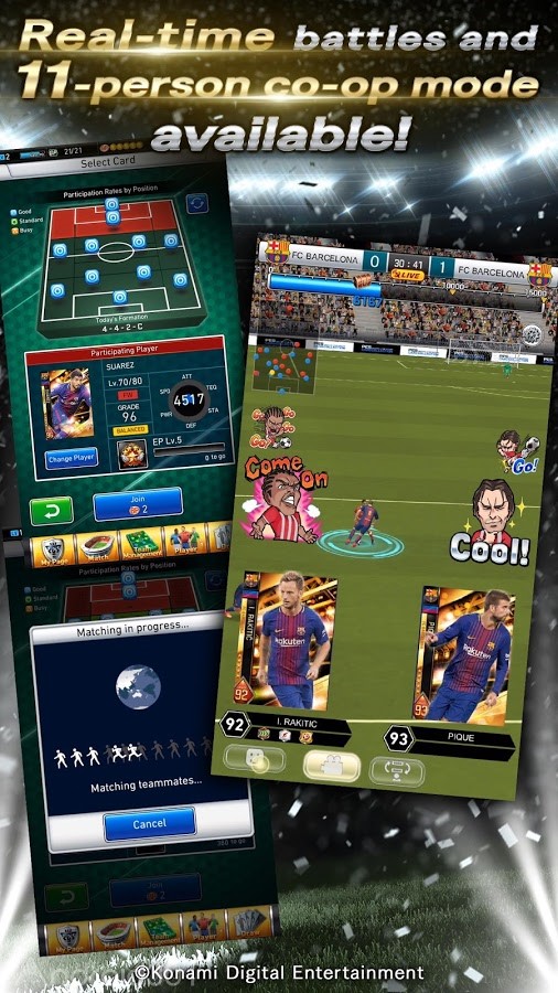 دانلود PES CARD COLLECTION 5.0.0 – بازی فوتبال جدید کونامی برای اندروید