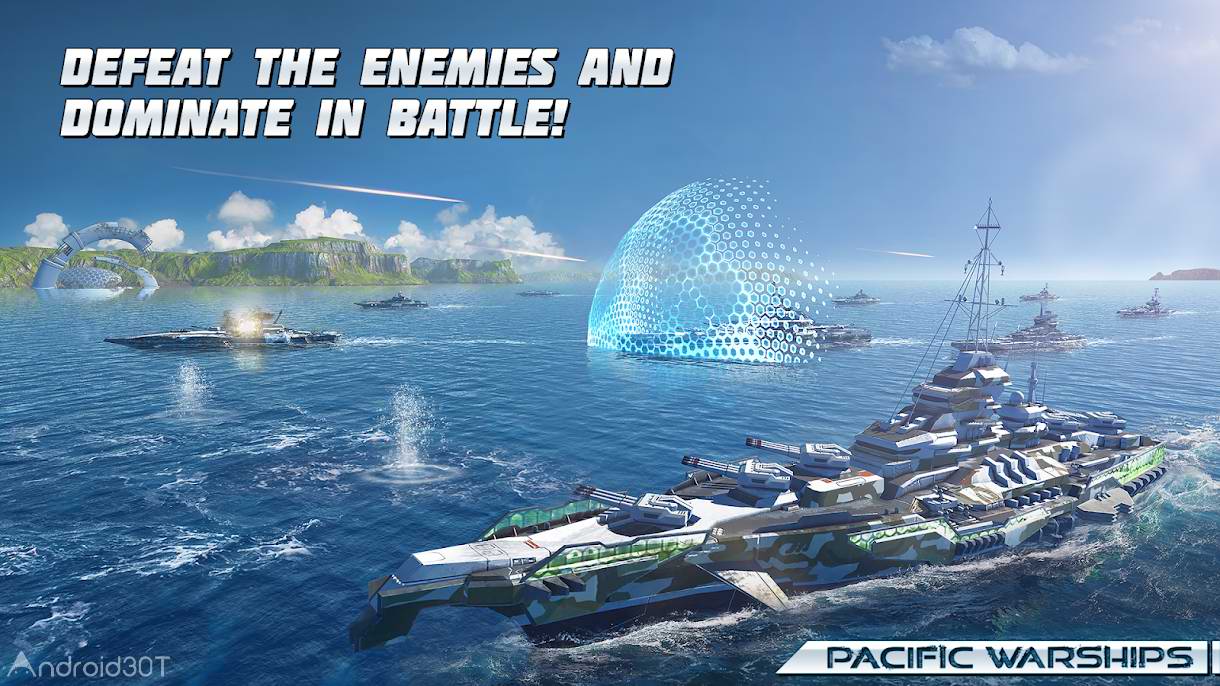 دانلود 1.1.26 Pacific Warships – بازی جنگ های اقیانوس آرام اندروید