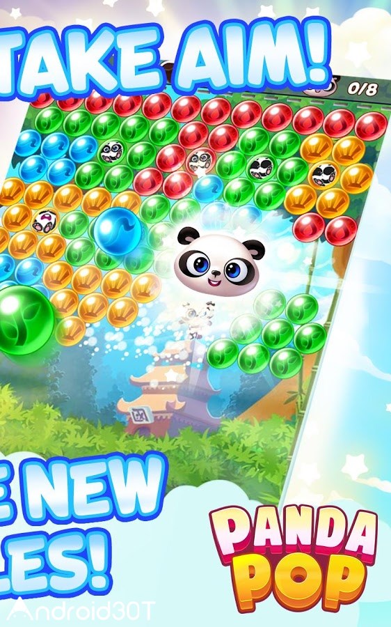 دانلود Panda Pop 12.0.002 – بازی پازلی پاندا پاپ اندروید