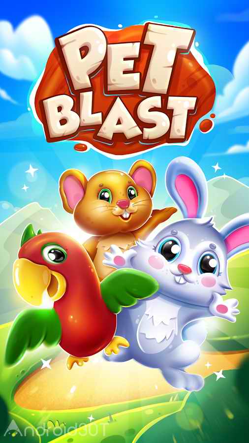 دانلود Pet Blast Crush : Matching Puzzle Game 1.2 – بازی پازلی انفجار حیوانات اندروید