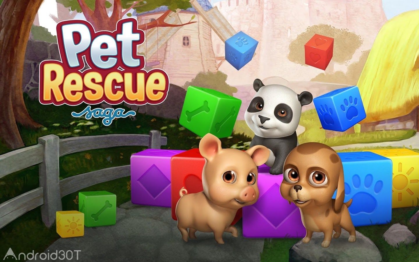 دانلود Pet Rescue Saga 1.405.8 – بازی پرطرفدار نجات حیوانات خانگی اندروید
