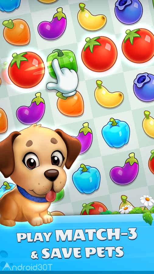 دانلود Pet Savers 1.6.10 – بازی پازلی نجات حیوانات خانگی اندروید