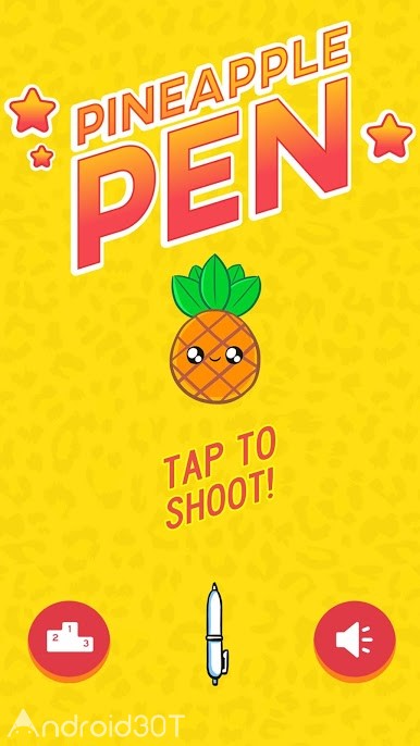دانلود Pineapple Pen 1.5.1 – بازی آناناس و خودکار اندروید