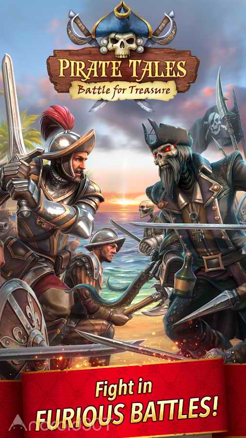 دانلود Pirate Tales 2.01 – بازی دزدان دریایی برای اندروید