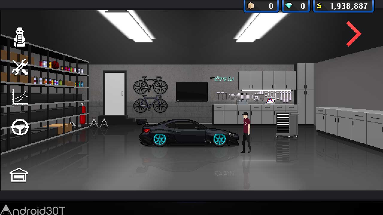 دانلود Pixel Car Racer 1.1.61 – بازی جذاب ماشین سواری پیکسلی اندروید
