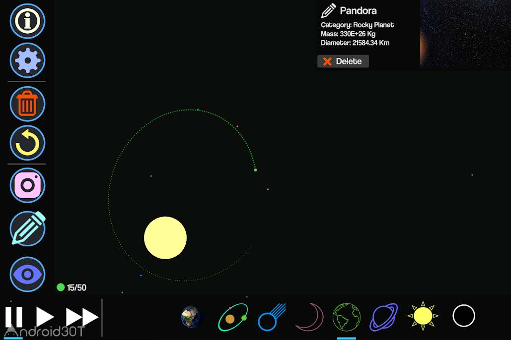 دانلود Planet Genesis 2 – solar system sandbox 1.0.3 – بازی طراحی سیارات اندروید