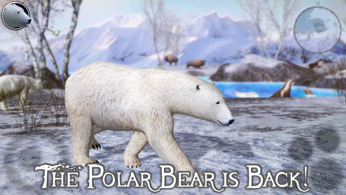 دانلود Polar Bear Simulator 2 1.0 – بازی شبیه ساز خرس قطبی 2 اندروید