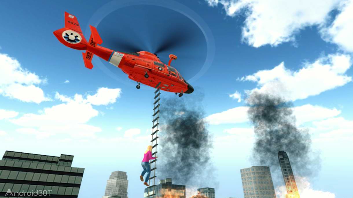 دانلود Police Helicopter Simulator 1.51 – بازی هیجان انگیز هلی کوپتر پلیس اندروید