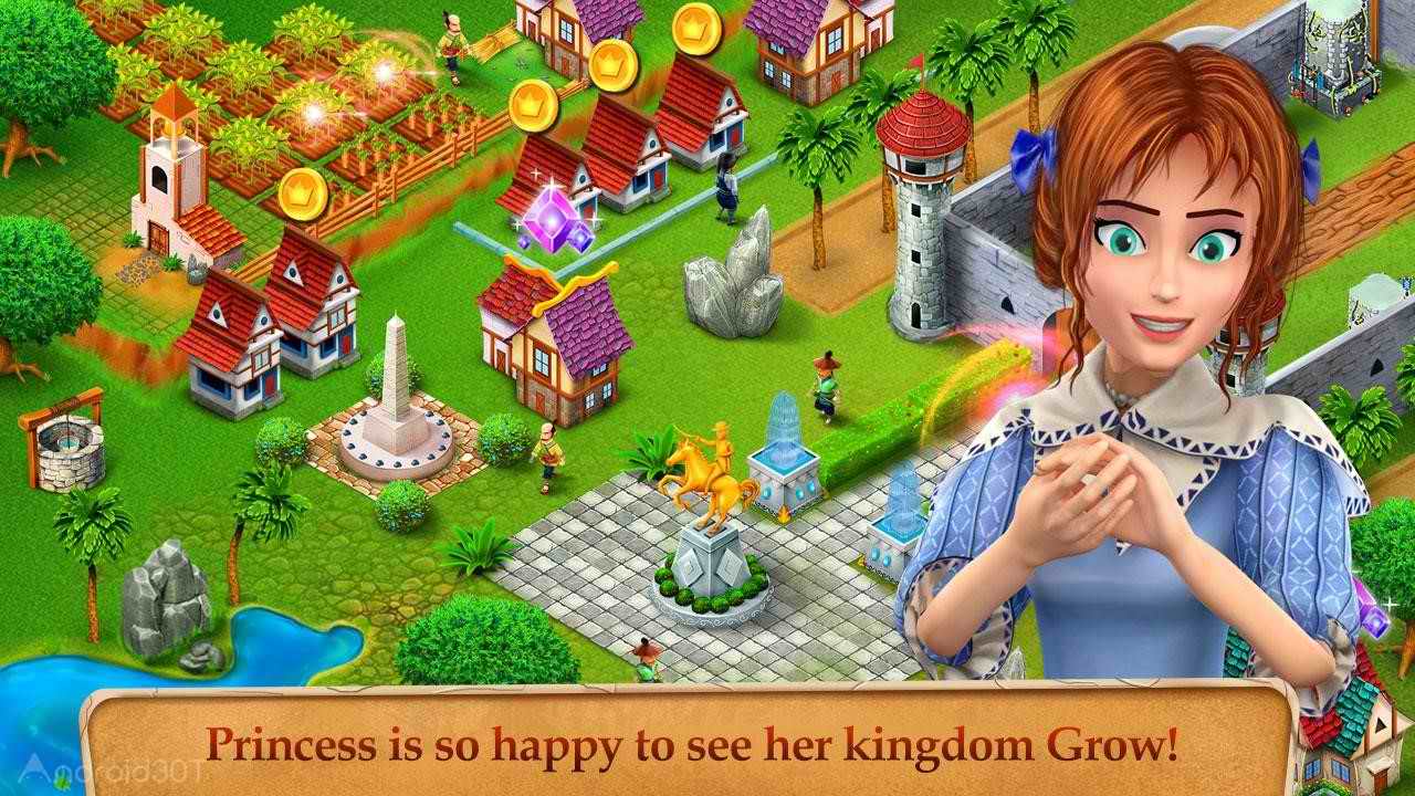 دانلود Princess Kingdom City Builder 1.5 – بازی شهرسازی امپراطوری پرنسس اندروید