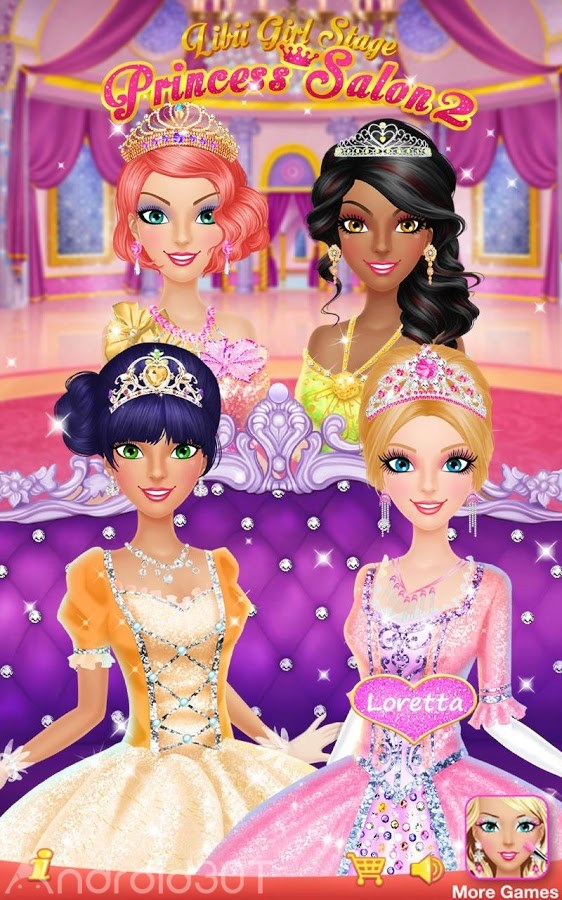Princess Salon 2 v1.1 – بازی دخترانه سالن پرنسس اندروید