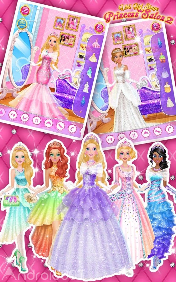 Princess Salon 2 v1.1 – بازی دخترانه سالن پرنسس اندروید