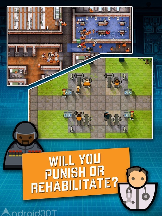 دانلود Prison Architect: Mobile 2.0.9 – بازی شبیه ساز طراح زندان اندروید