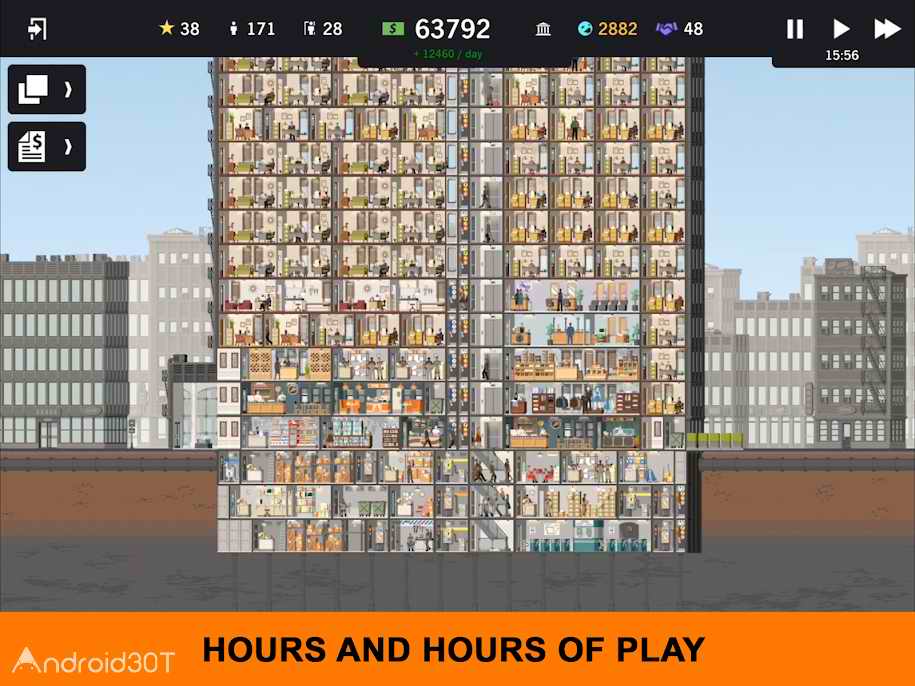 دانلود Project Highrise 1.0.5 – بازی برج سازی برای اندروید