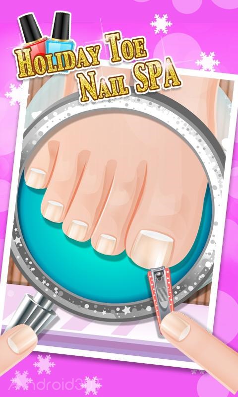 Holiday Toe Nails SPA 1.0.8 – بازی دخترانه لاک زدن اندروید