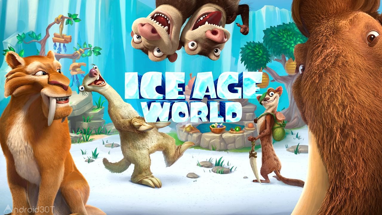 دانلود Ice Age World 1.16 – بازی سرگرم کننده ی عصر یخبندان اندروید