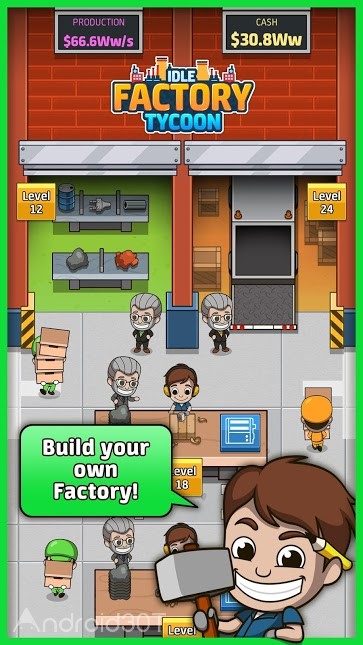 دانلود Idle Factory Tycoon 2.3.0 – بازی کارخانه سرمایه دار اندروید
