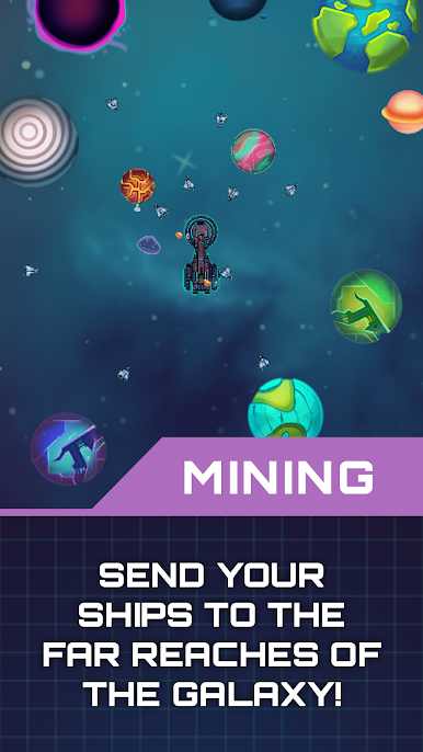 دانلود 1.23.7 Idle Planet Miner – بازی جالب استخراج معدن اندروید