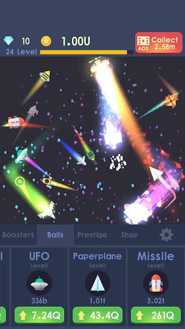 دانلود Idle Rocket 1.1.10 – بازی سرگرم کننده تکامل موشک اندروید