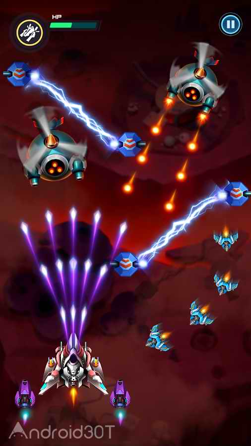 دانلود Infinity Shooting: Galaxy War 2.2.3 – بازی آرکید حمله کهکشانی اندروید