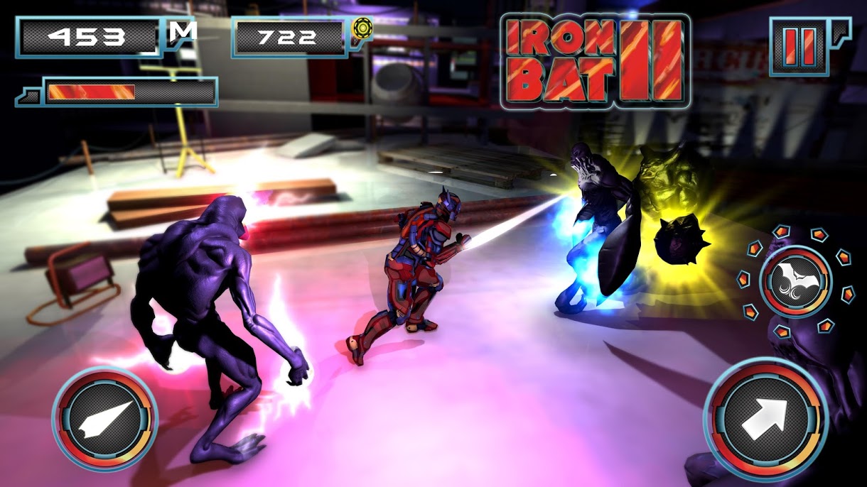 دانلود Iron Bat 2 v2.4 – بازی اکشن آیرون بت 2 برای اندروید