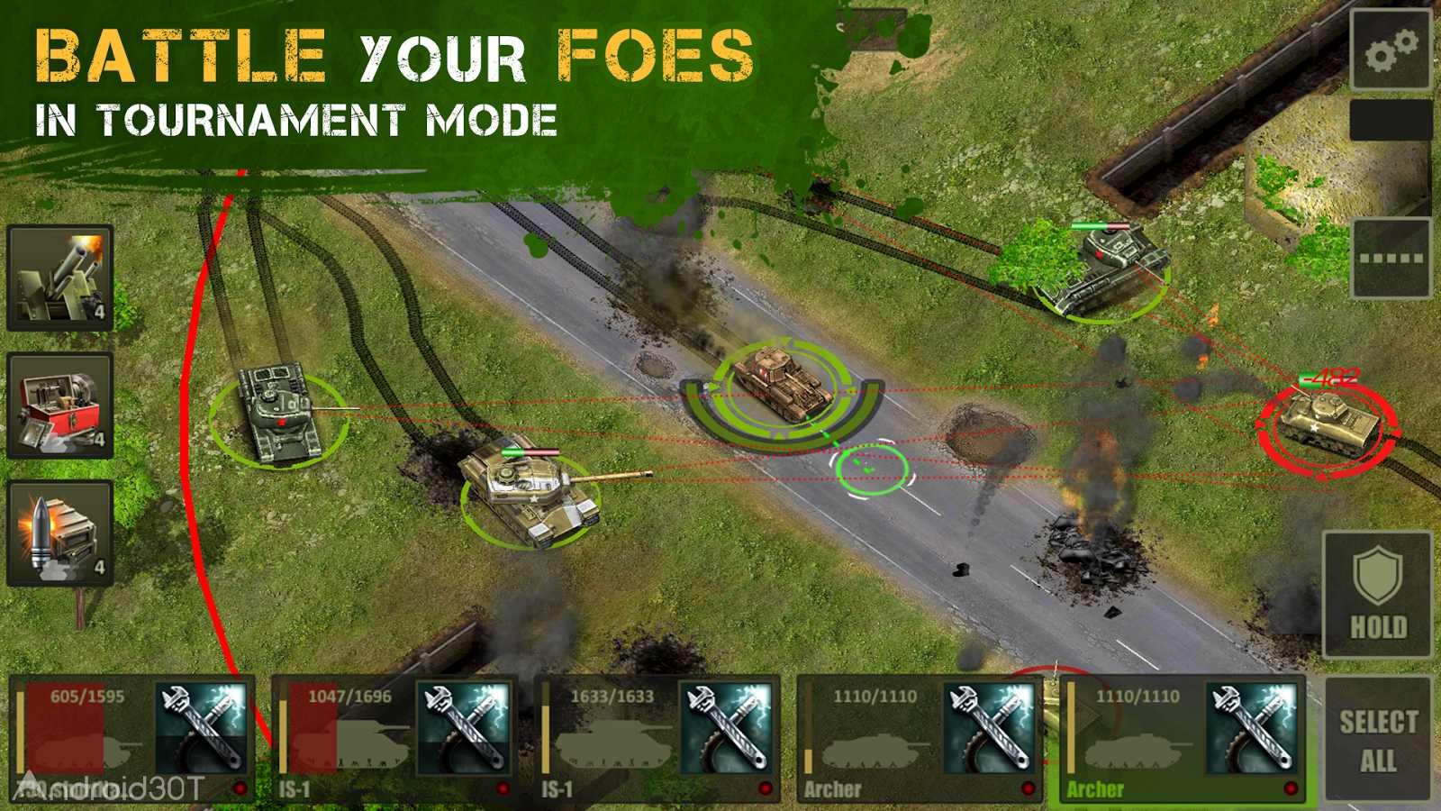 دانلود Iron 5:Tanks 2.54 – بازی آنلاین تانکهای آهنین 5 اندروید