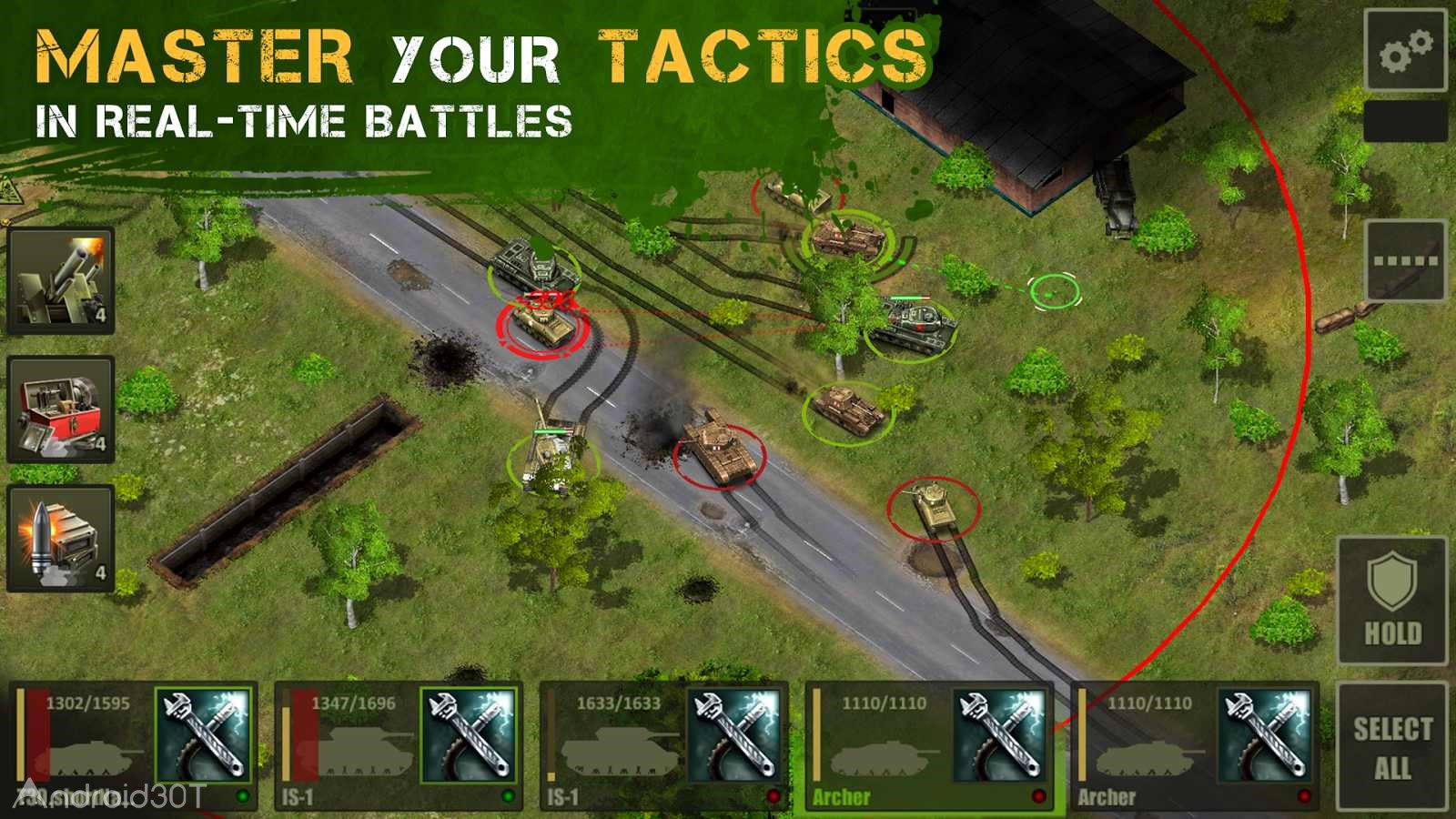 دانلود Iron 5:Tanks 2.54 – بازی آنلاین تانکهای آهنین 5 اندروید