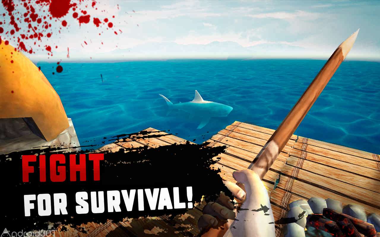 دانلود RAFT: Original Survival Game 1.49 – بازی ماجراجویی بقا در اقیانوس اندروید