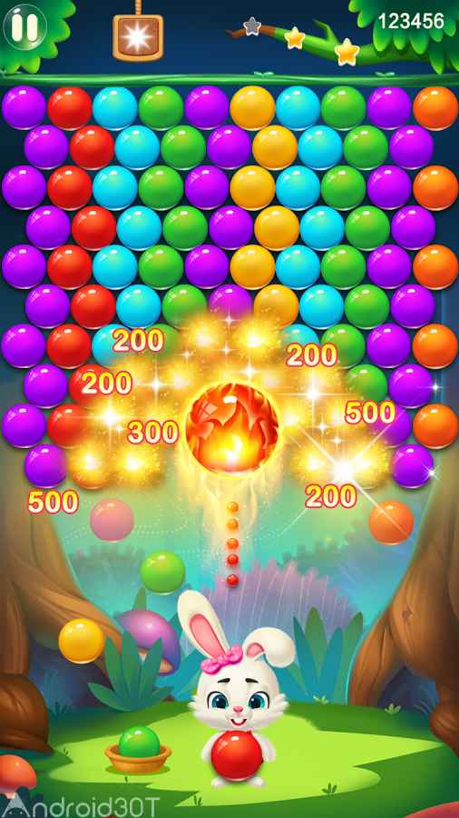 دانلود Rabbit Pop- Bubble Mania 3.0.3 – بازی شلیک حباب اندروید