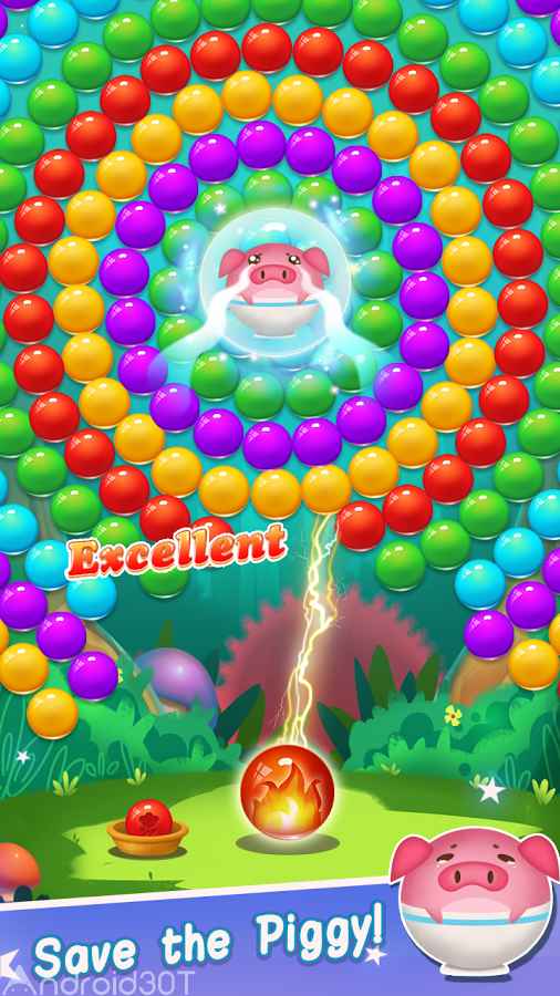 دانلود Rabbit Pop- Bubble Mania 3.0.3 – بازی شلیک حباب اندروید