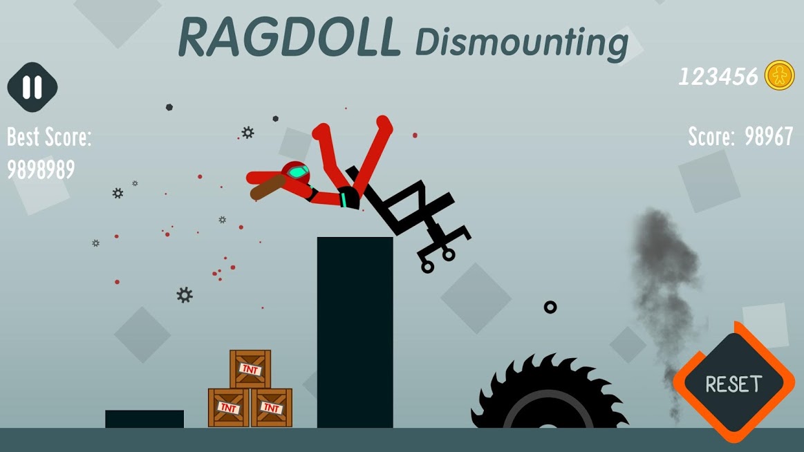 دانلود Ragdoll Dismounting 1.84 – بازی شبیه سازی سقوط آدمک اندروید