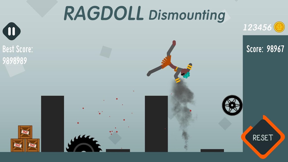 دانلود Ragdoll Dismounting 1.70 – بازی شبیه سازی سقوط آدمک اندروید