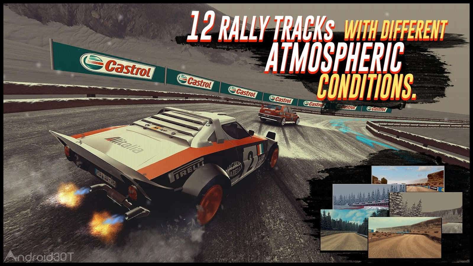 دانلود Rally Racer EVO 1.23 – بازی مهیج مسابقات رالی اندروید