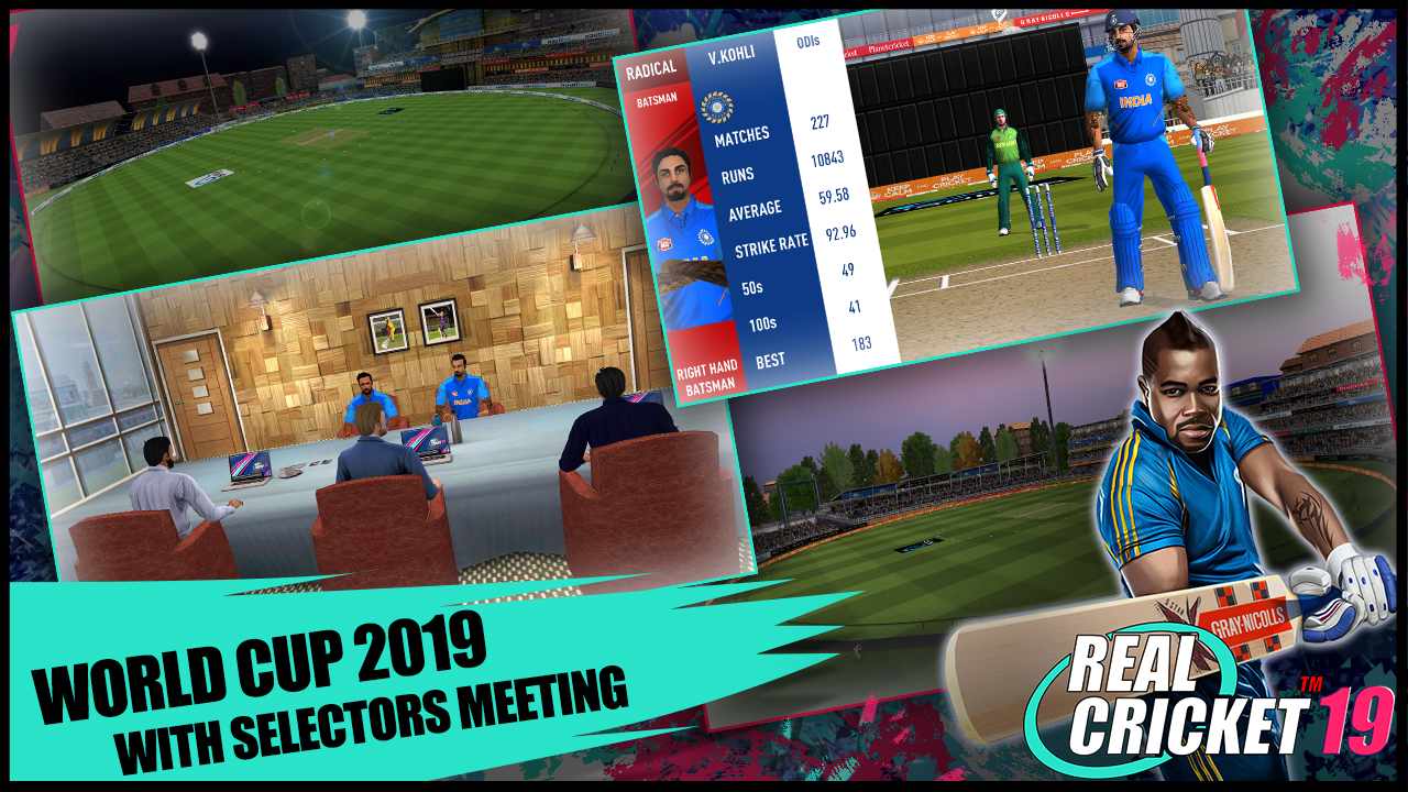 دانلود Real Cricket 20 v5.4 – بازی مسابقات کریکت 20 برای اندروید