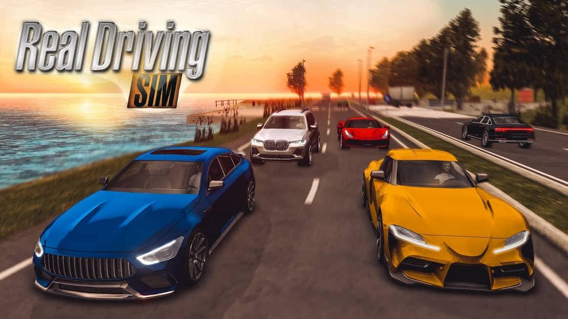 دانلود Real Driving Sim 5.4 – بازی شبیه ساز رانندگی واقعی اندروید