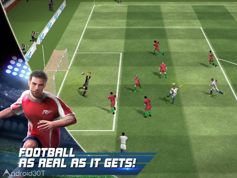 دانلود Real Football 1.7.0 – بازی فوتبال واقعی اندروید