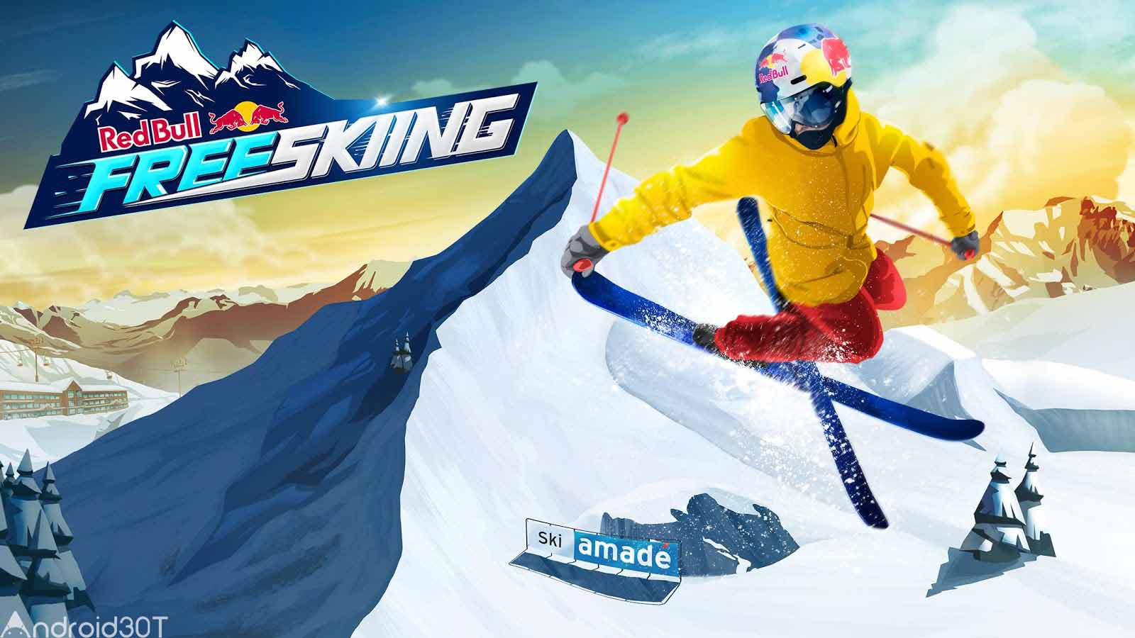 دانلود Red Bull Free Skiing 1.1 – بازی جذاب اسکی روی یخ اندروید