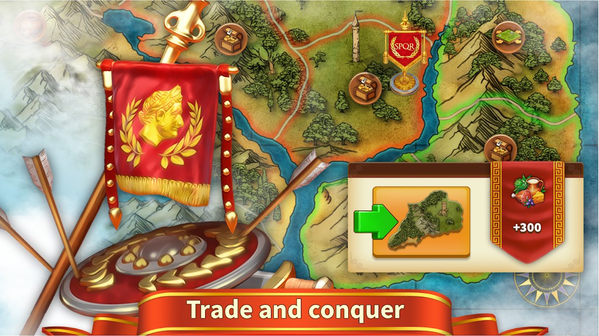 دانلود Rise of the Roman Empire 2.7.1 – بازی ظهور امپراطوری روم اندروید