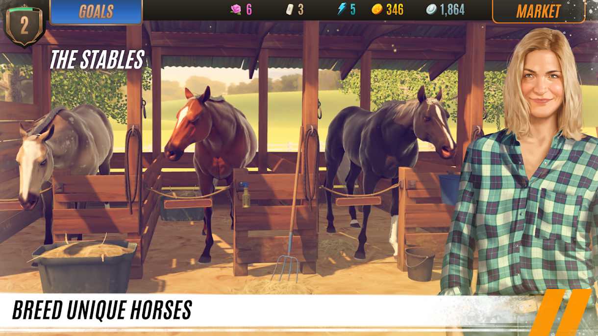 دانلود Rival Stars Horse Racing 1.32.1 – بازی آنلاین ورزشی برای اندروید