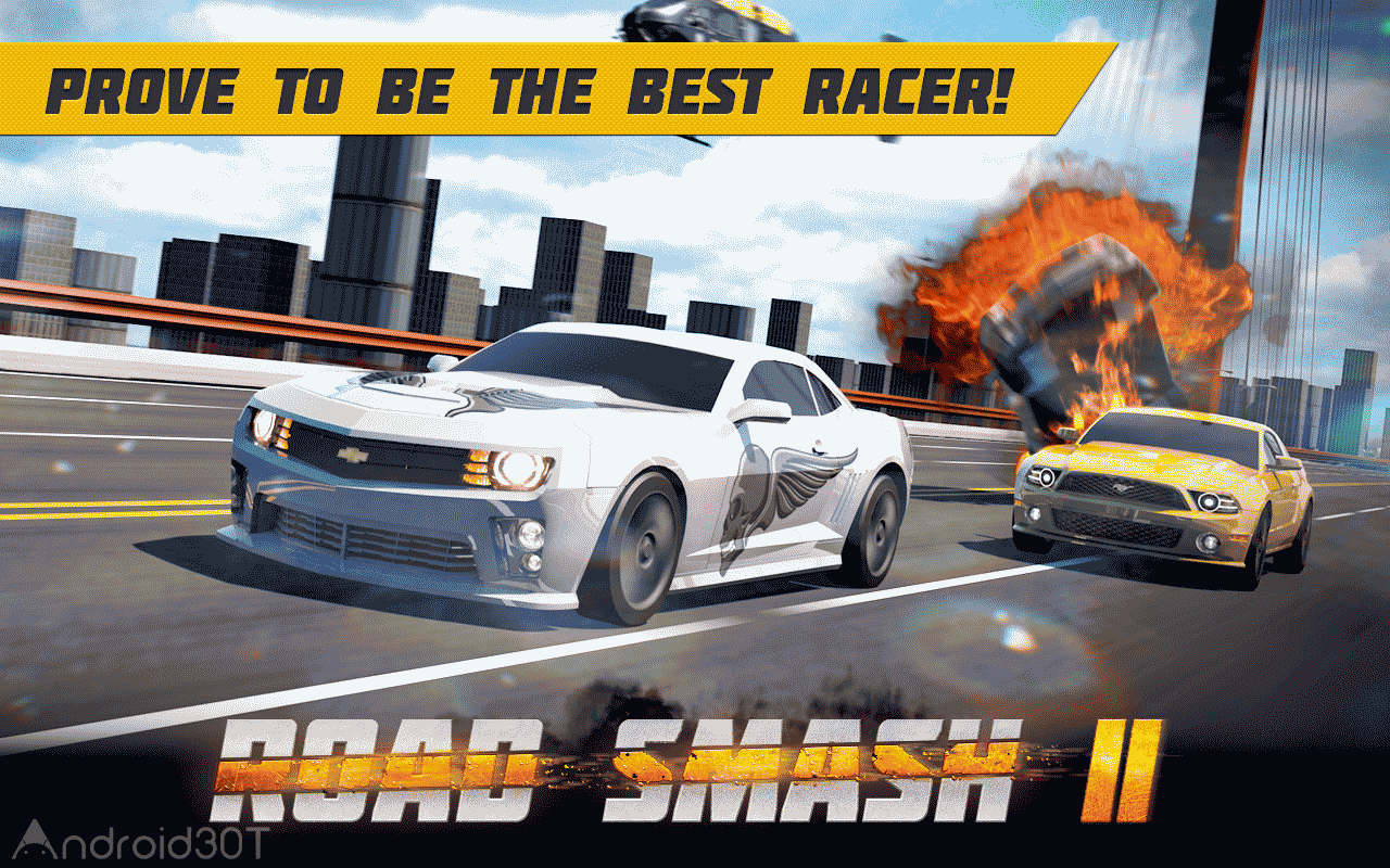 Road Smash 2: Hot Pursuit 1.4.9 – بازی ماشینی تعقیب و گریز اندروید