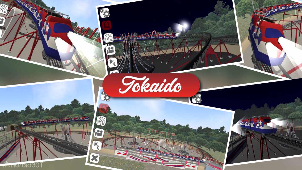 دانلود Roller Coaster Tokaido 1.0 – بازی کنترل ترن هوایی اندروید