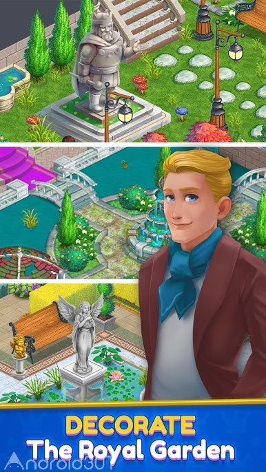 دانلود Royal Garden Tales 0.9.5 – بازی زیباسازی باغ سلطنتی اندروید
