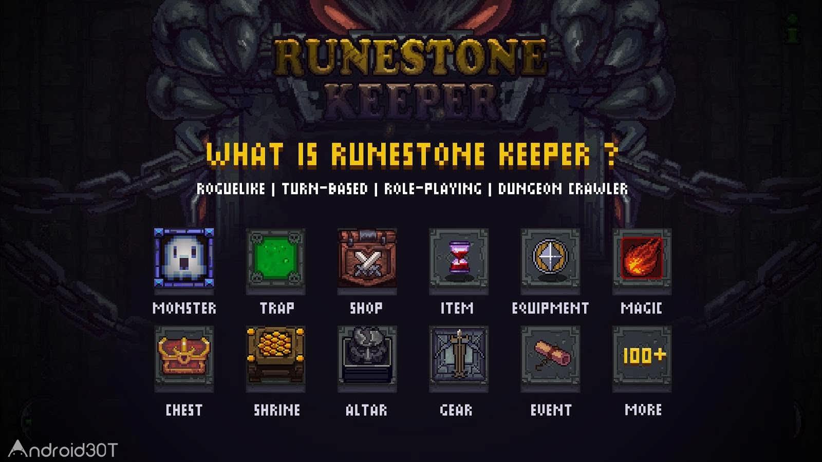 دانلود Runestone Keeper 1.2.6095 – بازی استراتژیکی نگهبان سیاهچال اندروید