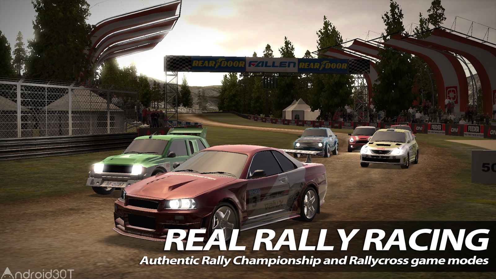 دانلود Rush Rally 2 v1.138 – بازی مسابقه ای اتومبیل رانی اندروید